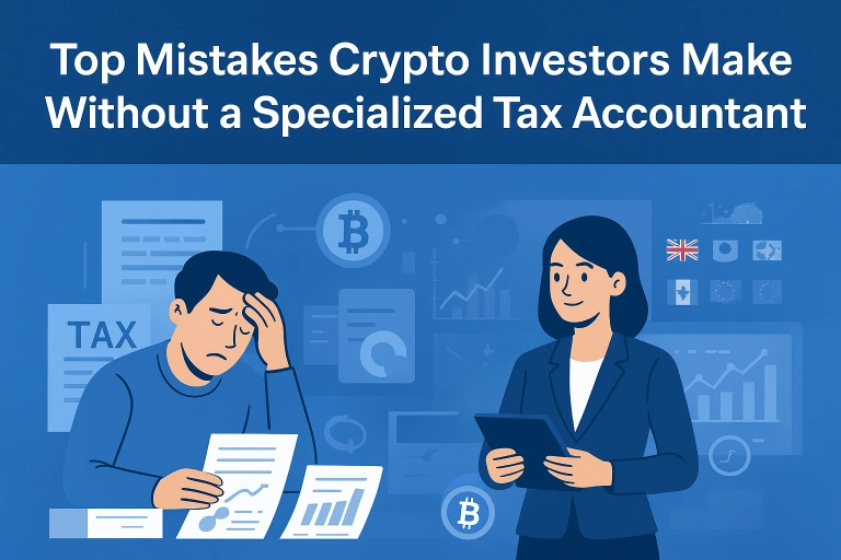 Top Mistakes Crypto Investors Make Without a Specialized Tax Accountant | 7 Crypto Tax Accountants