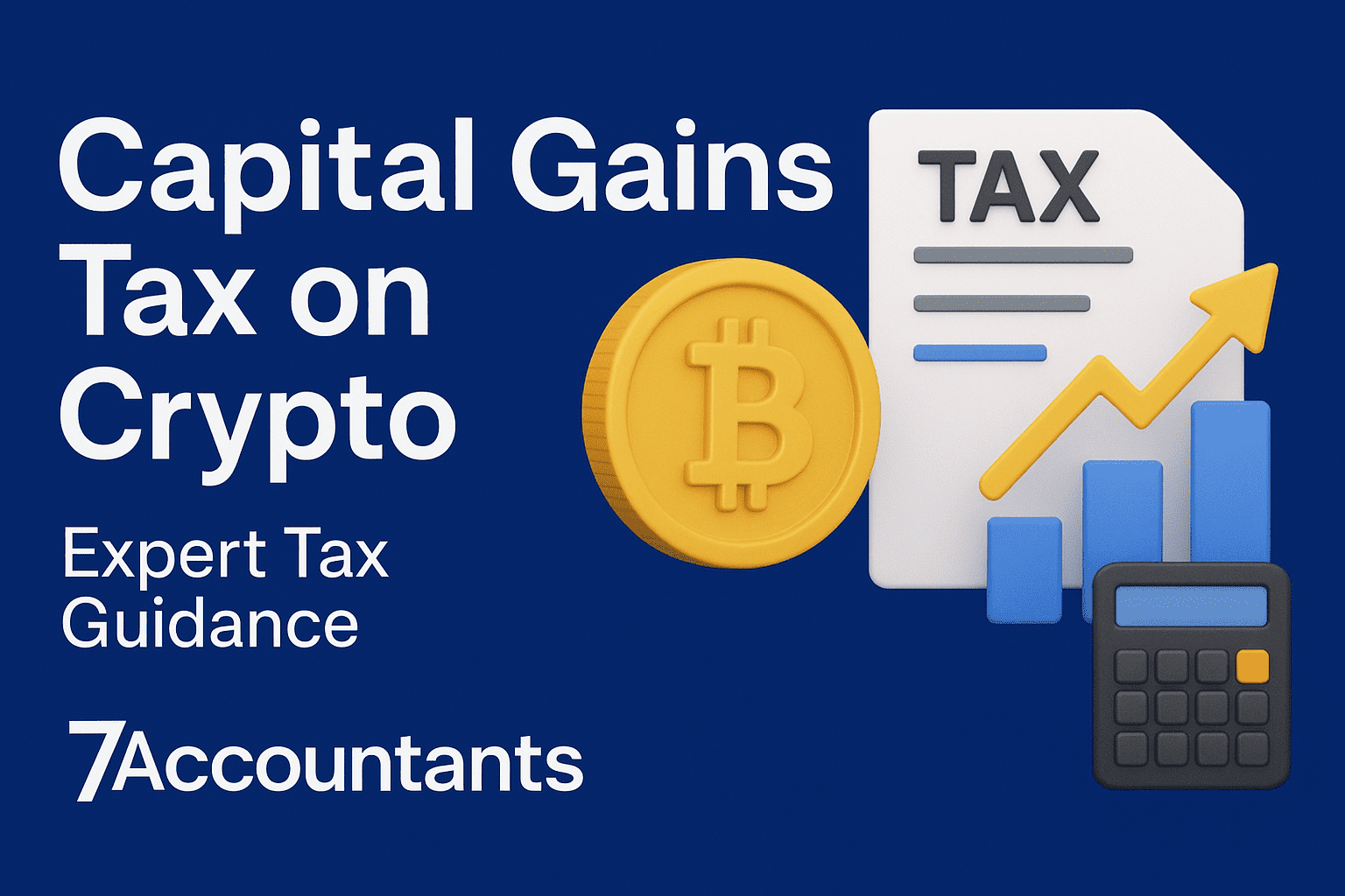 Capital Gains Tax on Crypto explained by 7Accountants