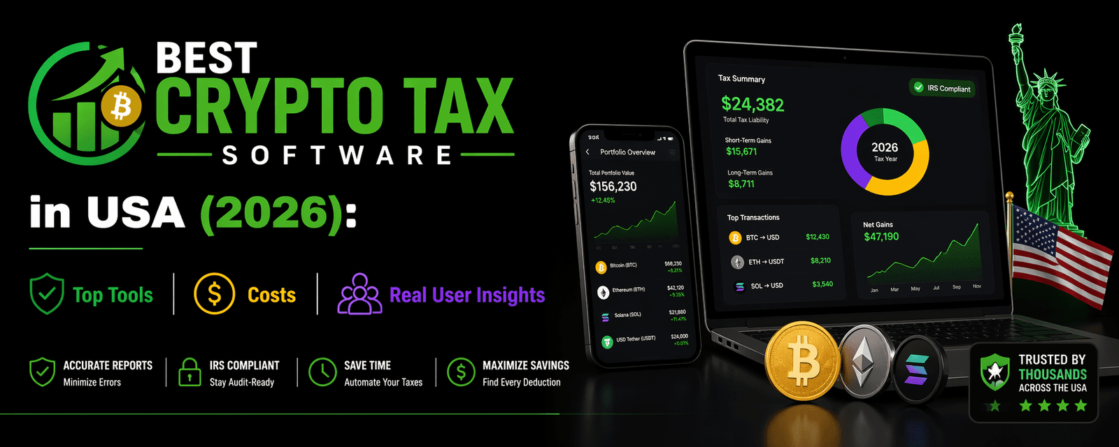 Best Crypto Tax Software In USA 2026: Real User Guide & Honest Insights