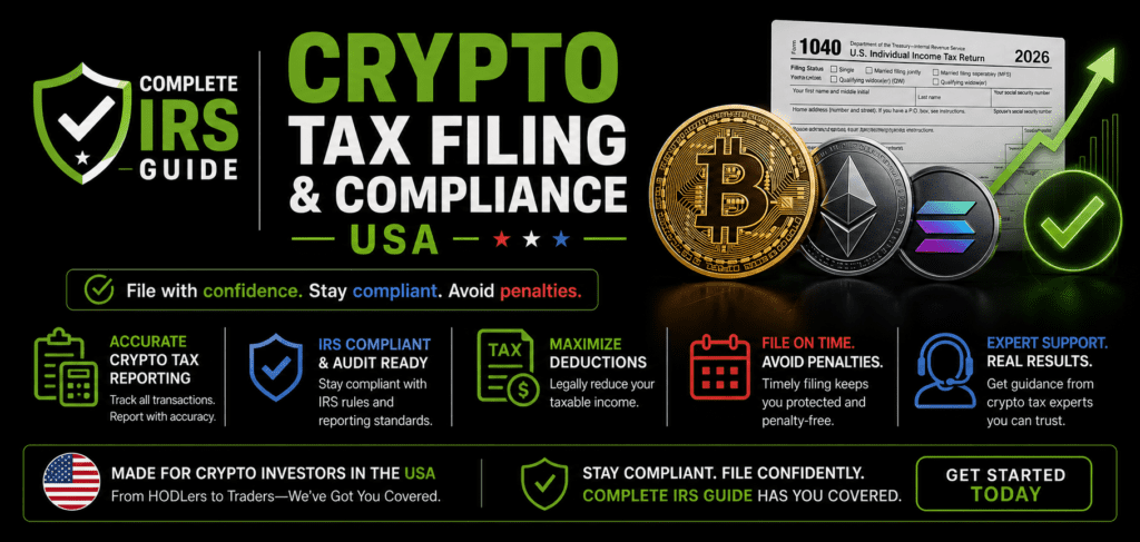 crypto tax filing and compliance USA