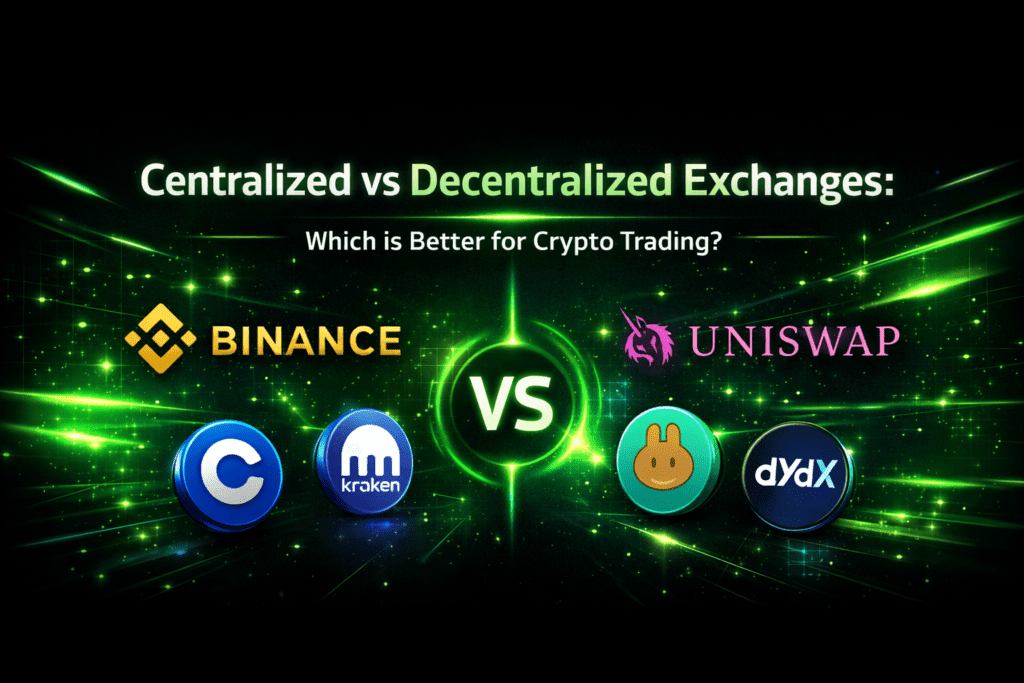 centralized vs decentralized exchanges