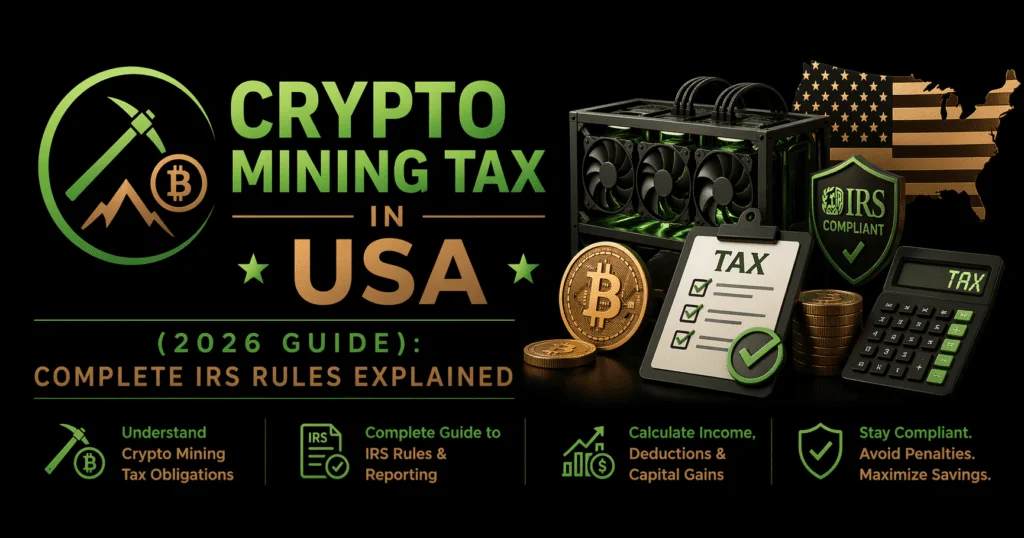 Crypto Mining Tax in USA 2026: IRS Rules, Income & Reporting Guid