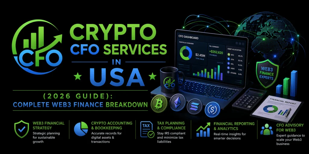 Crypto CFO Services in USA 2026: Web3 Accounting, Finance & Strategy Guide