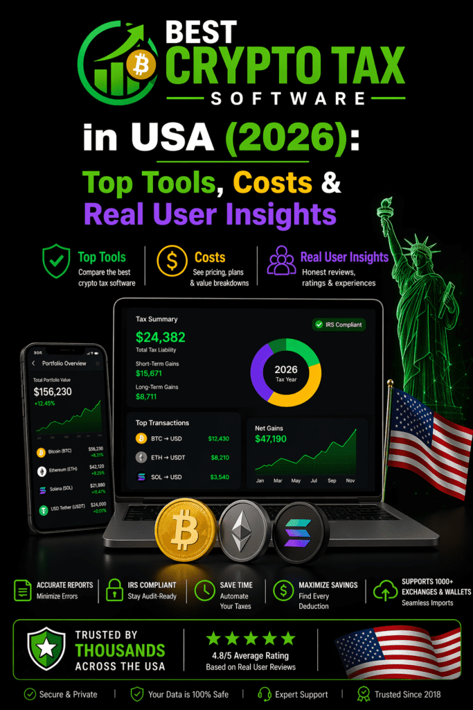 Best Crypto Tax Software in USA 2026: Real User Guide & Honest Insights