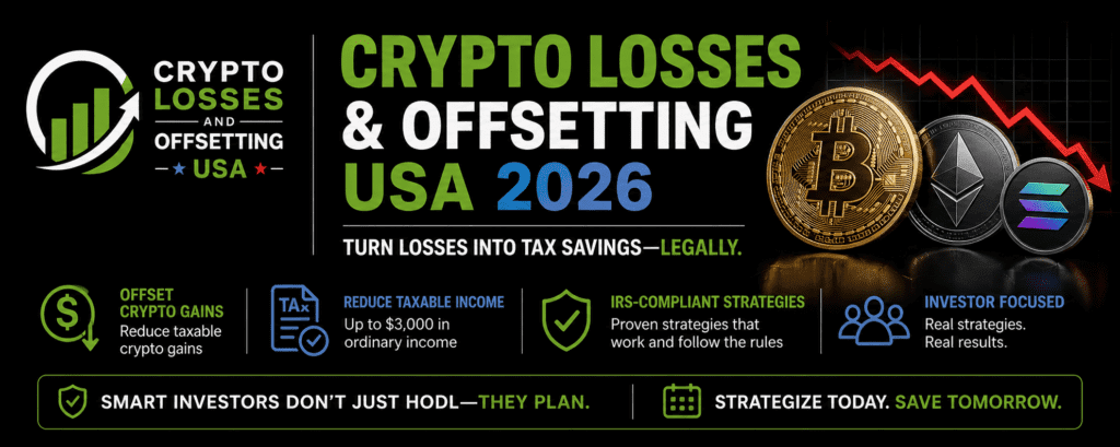 crypto losses and offsetting USA