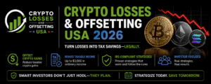 crypto losses and offsetting USA