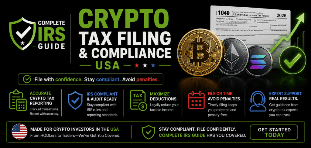 crypto tax filing and compliance USA