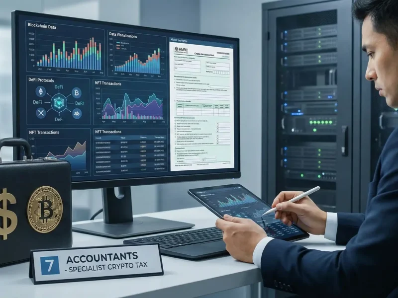 expert crypto accounting services in UK
